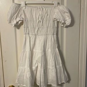 White dress from shein size small